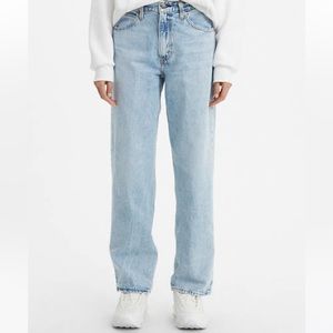 Levi's Premium Charlie Boy Light Indigo Wash Dad Jeans Straight 31x30